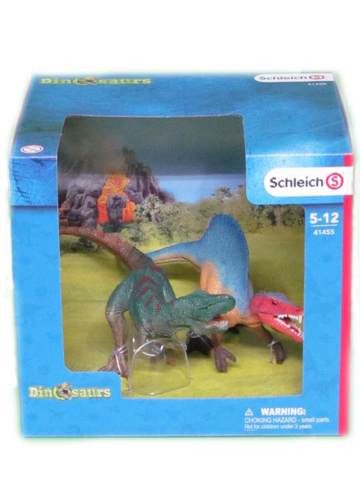 Мини фигурки Спинозавр и Т-рекс  